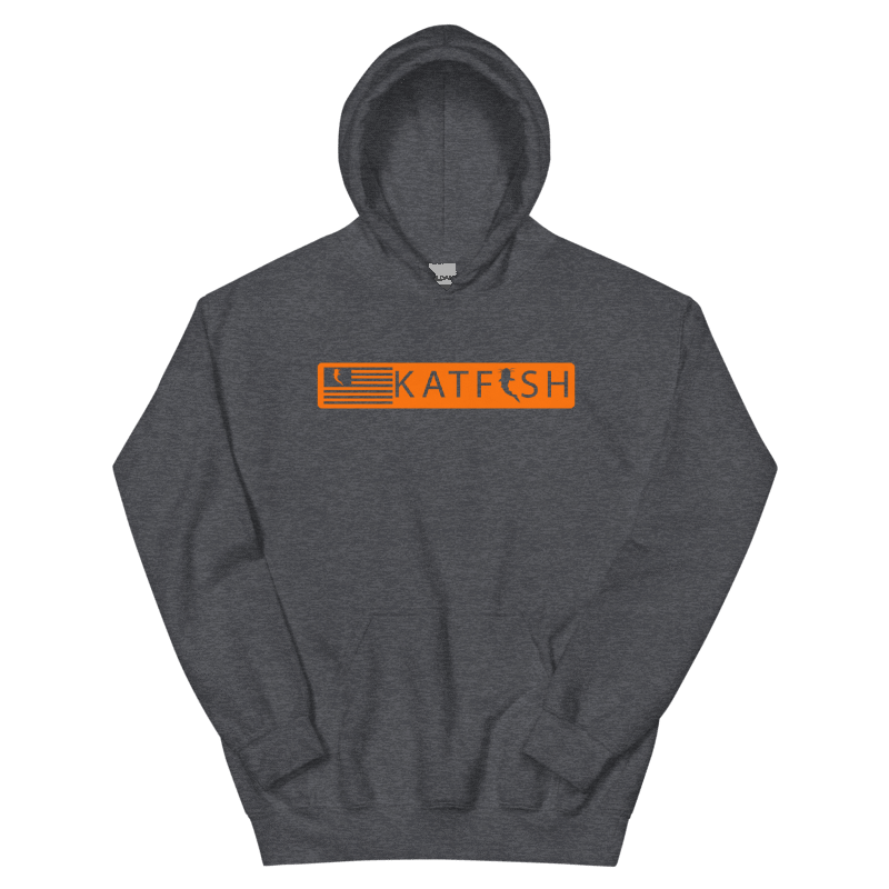 Classic Catfishing Hoodie (Orange)