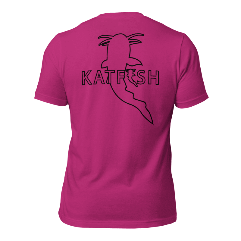 "KATFISH Outline" Tee Shirts (Black Logo)