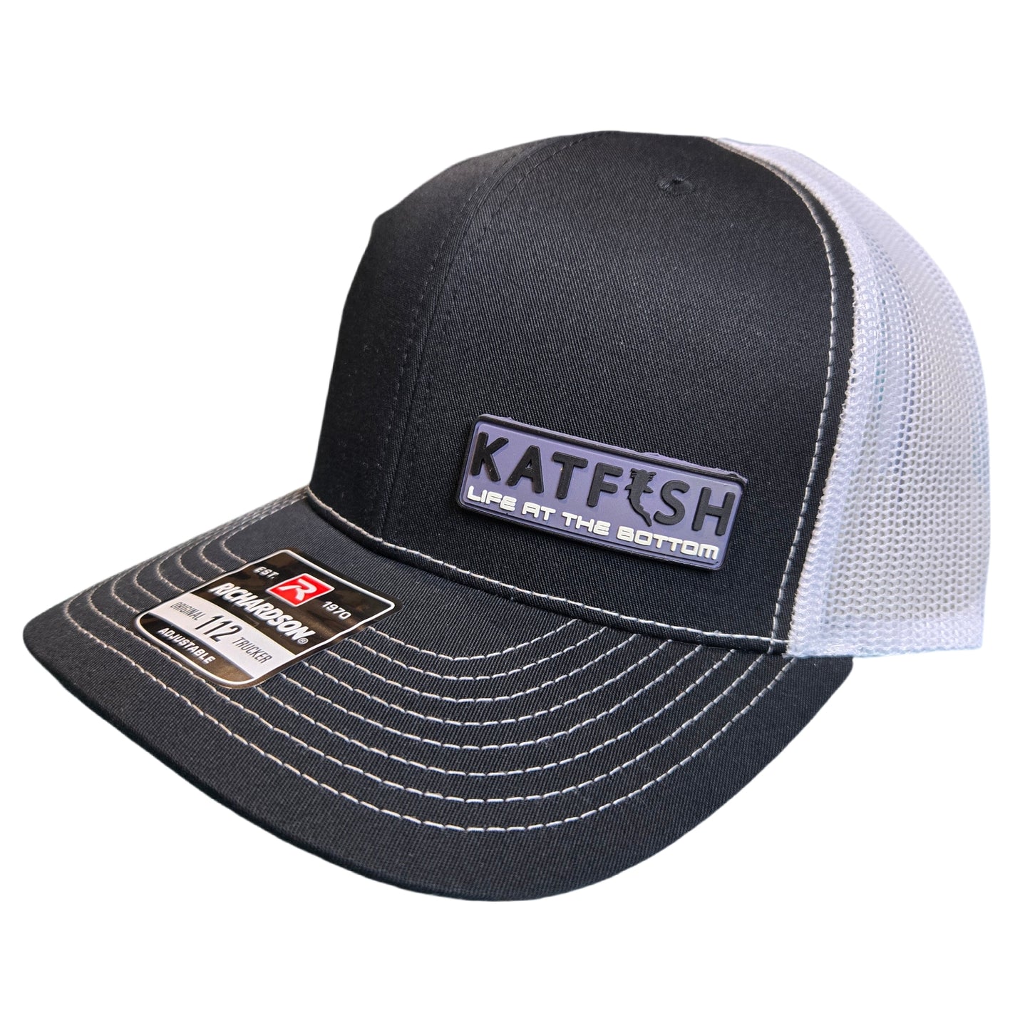 PVC LATB Patch (Black/White) Snapback