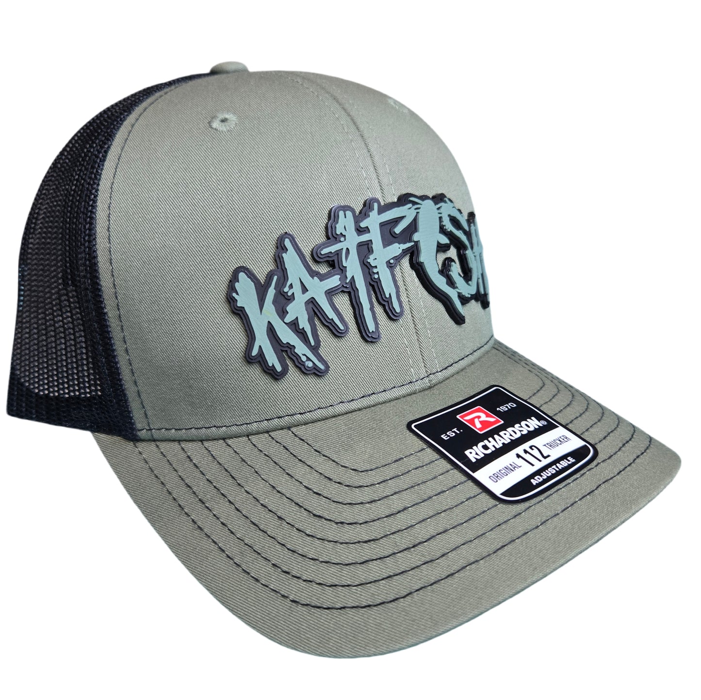 PVC Graffiti Patch (Loden/Black) Snapback
