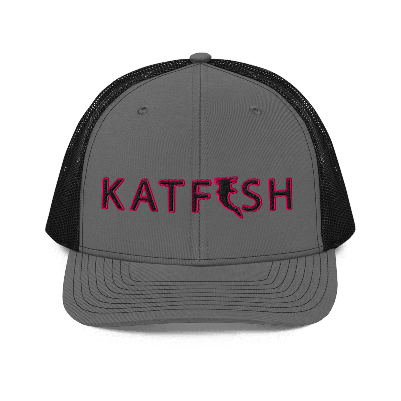 Classic KATFISH Neon Pink Border (Snapback)