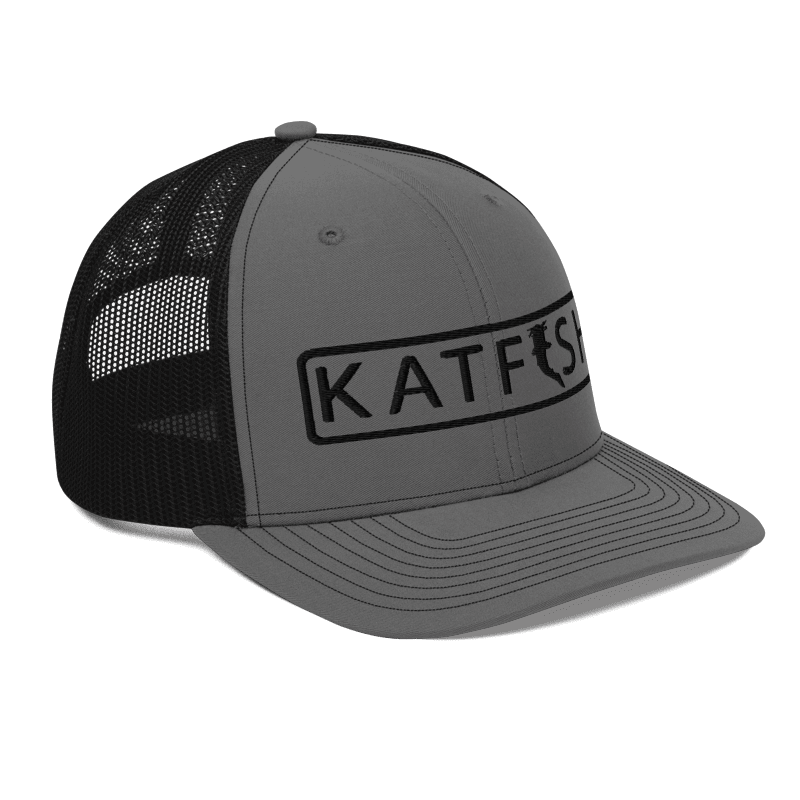 Trimmed KATFISH BLACK (Snapback)