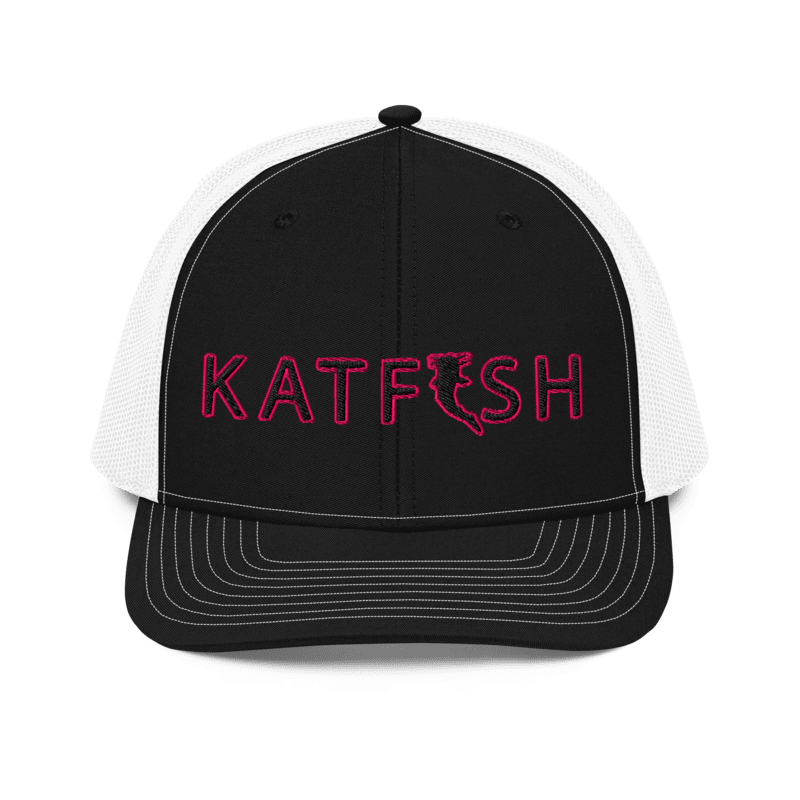 Classic KATFISH Neon Pink Border (Snapback)