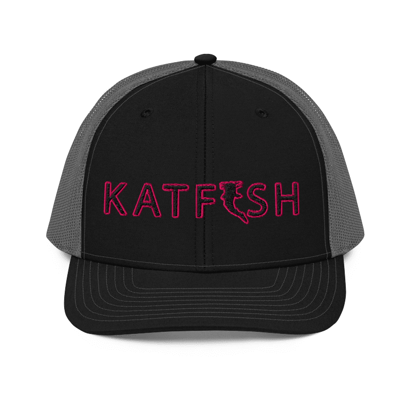 Classic KATFISH Neon Pink Border (Snapback)