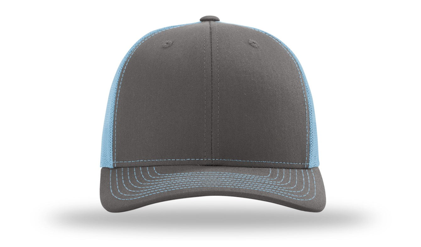 Trucker R112- Charcoal / Columbia Blue