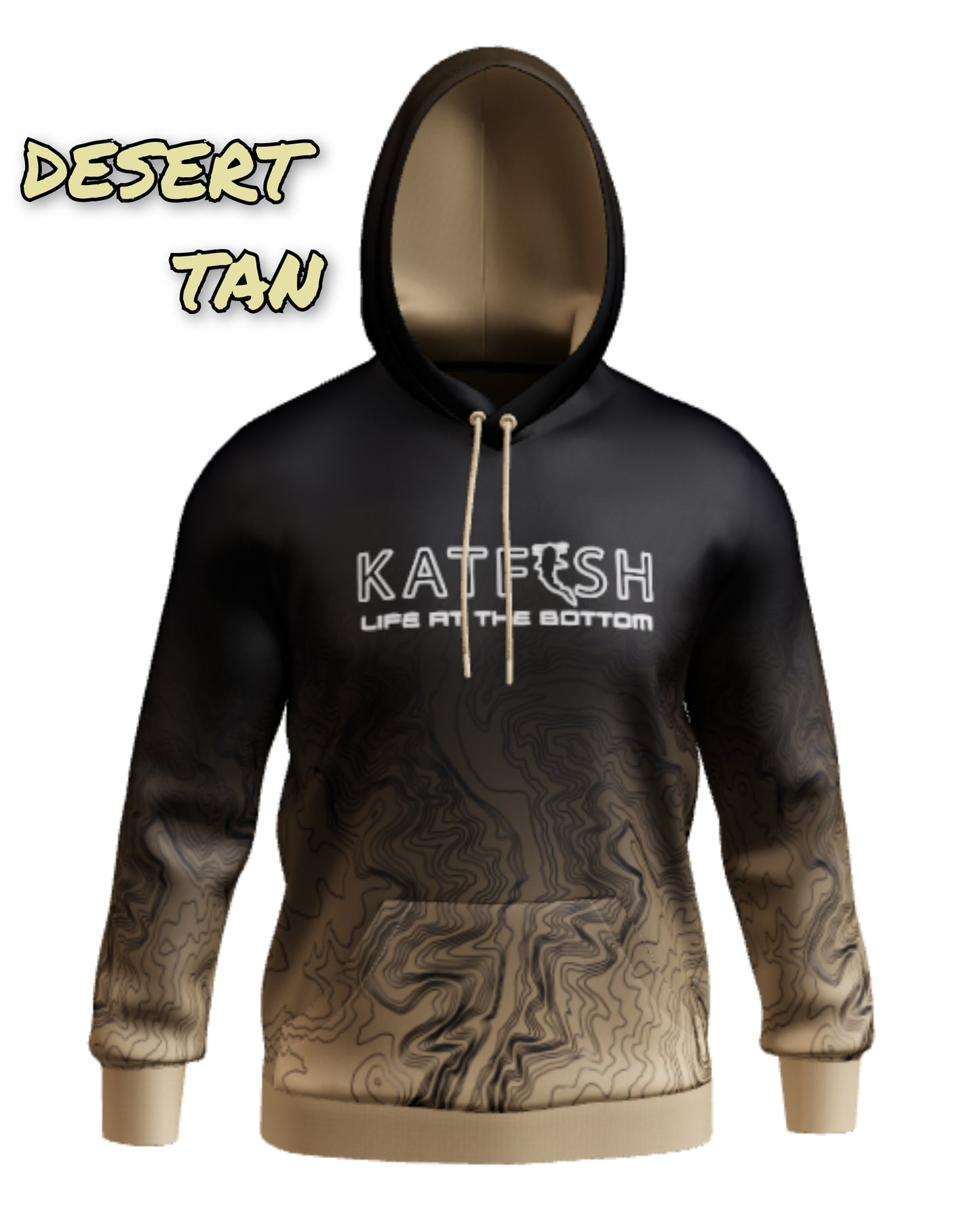 Life at the Bottom (DESERT TAN) Hoodie