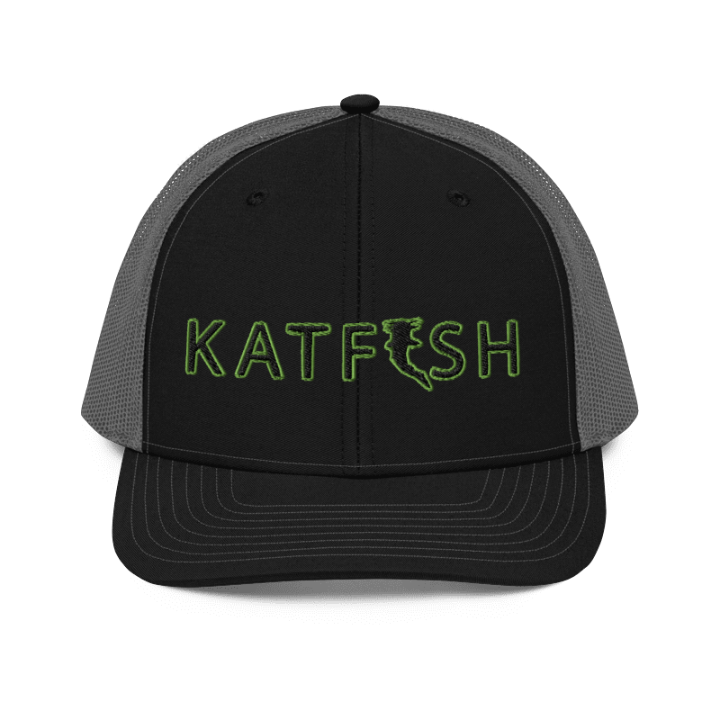 Classic KATFISH SLIME Green Border (Snapback)