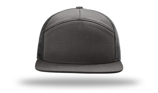 Trucker flat - Charcoal / Black