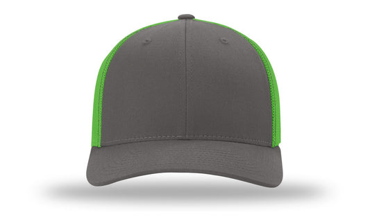 Trucker Flex - Charcoal / Neon Green