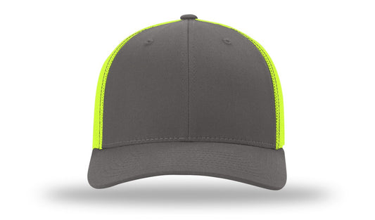 Trucker Flex - Charcoal / Neon Yellow