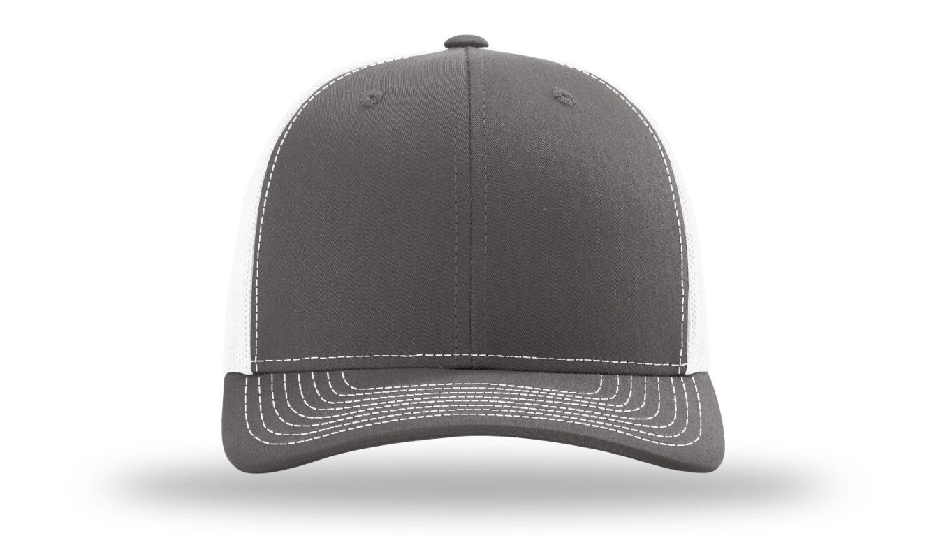 Trucker R112- Charcoal / White