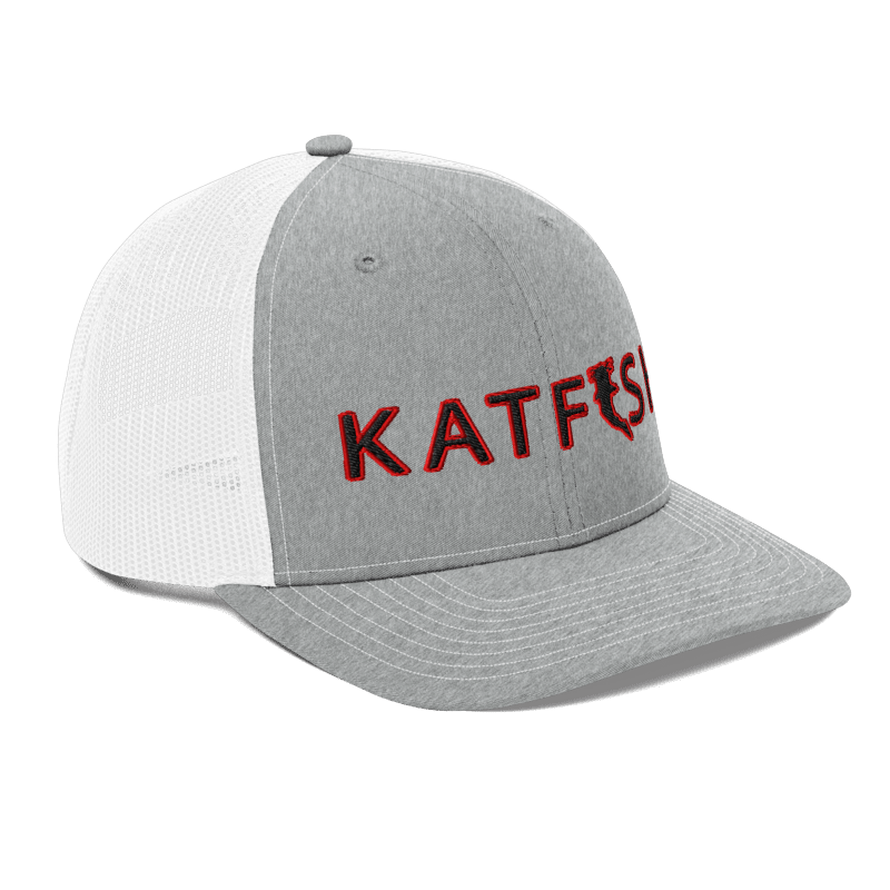 Classic KATFISH BLOOD RED Border (Snapback)