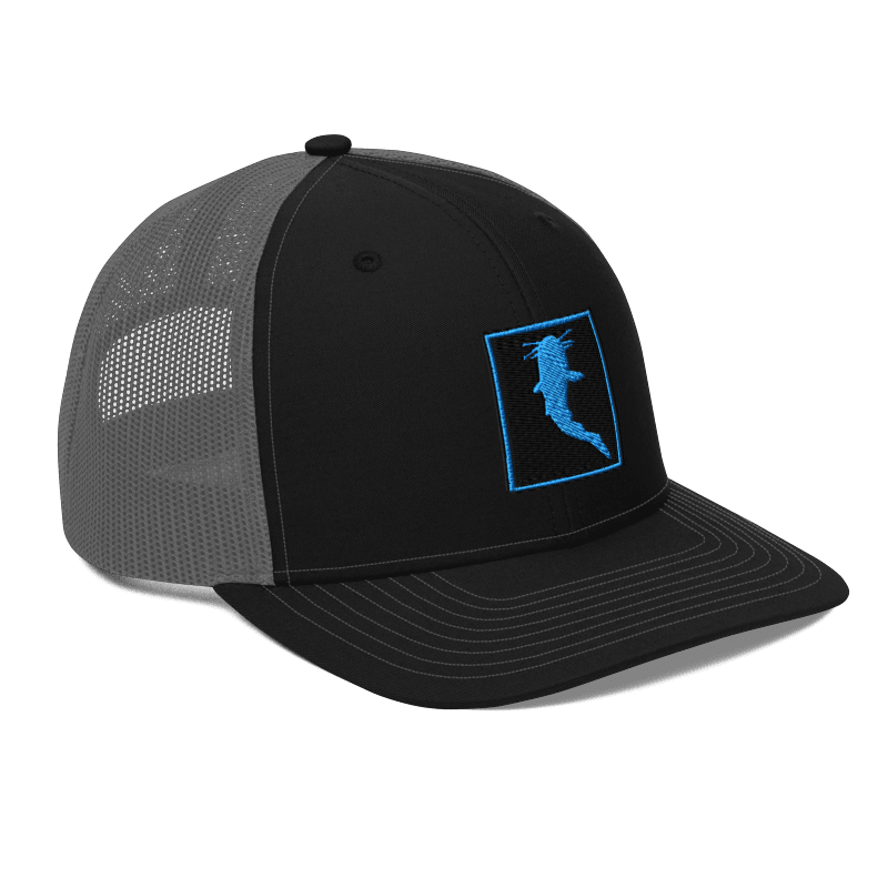 Simple KATFISH CAR. BLUE (Snapback)