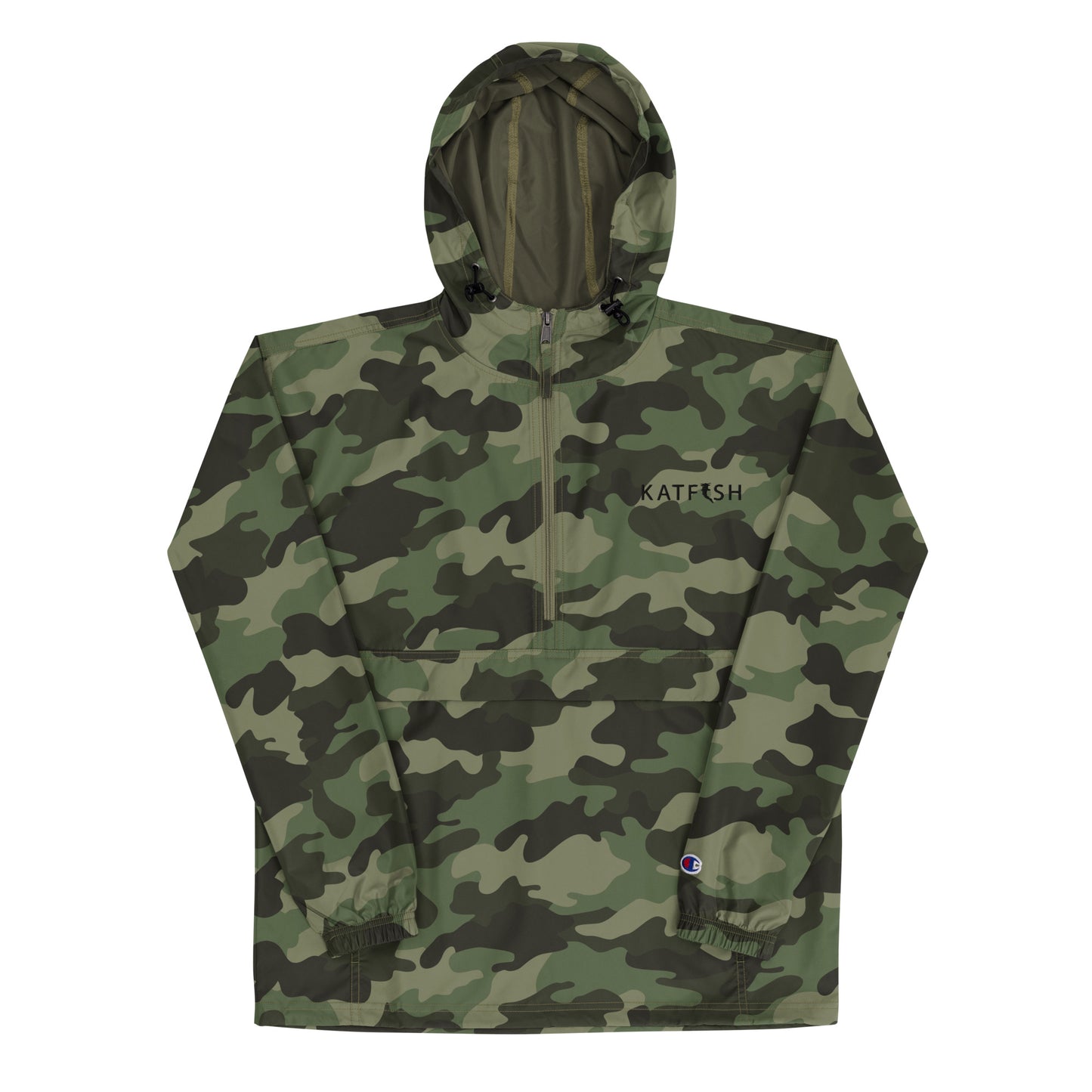 Team KATFISH Embroidered Champion Packable Jacket