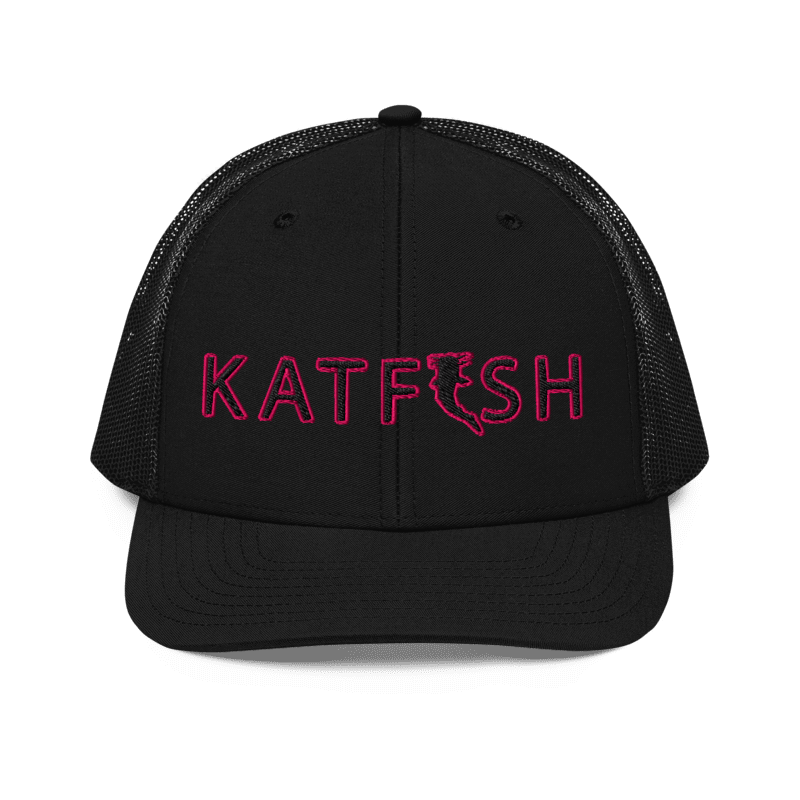 Classic KATFISH Neon Pink Border (Snapback)