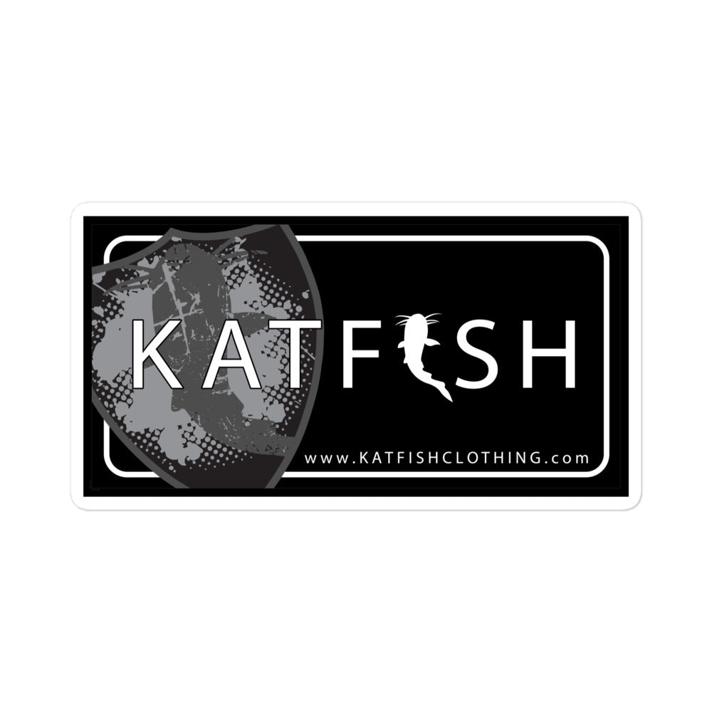 KATFISH BANNER DECAL 3.0" x 5.5"