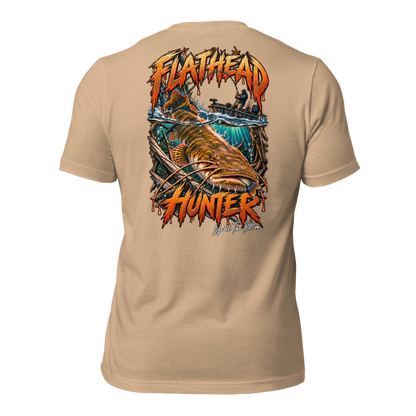 "FLATHEAD Hunter" Catfishing Tee-Shirts