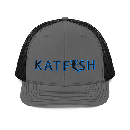 Classic KATFISH Car. Blue Border (Snapback)