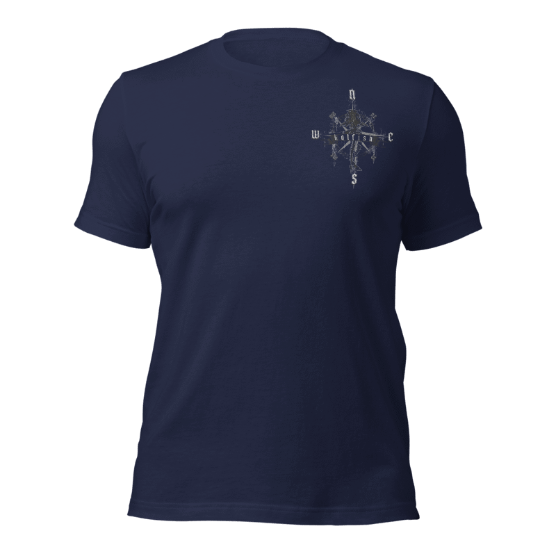 "Skeleton Compass" Tee-Shirts (BnW)