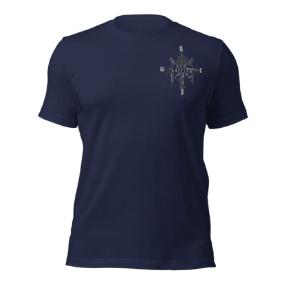 "Skeleton Compass" Tee-Shirts (BnW)