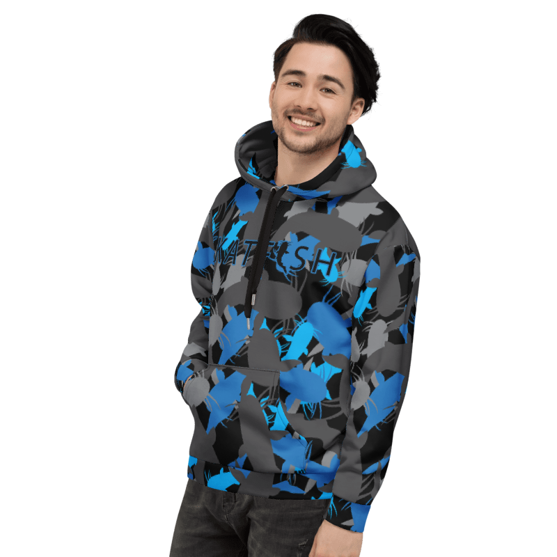 Pre-ORDER BLUE ALL-OVER KAMO Hoodie