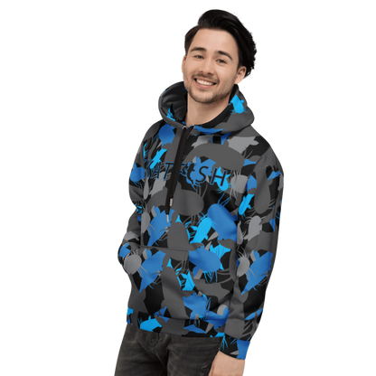 Pre-ORDER BLUE ALL-OVER KAMO Hoodie