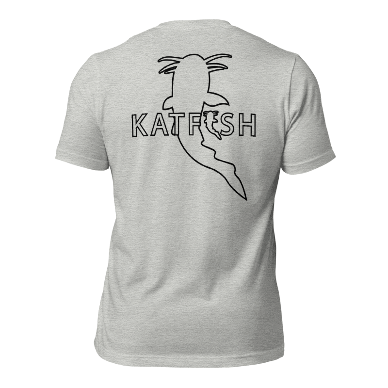 "KATFISH Outline" Tee Shirts (Black Logo)