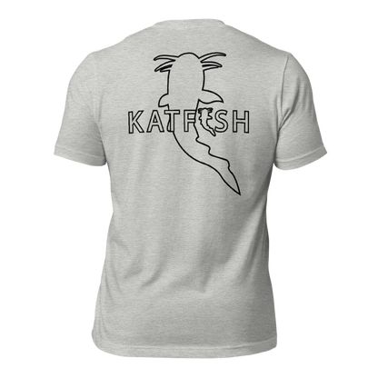 "KATFISH Outline" Tee Shirts (Black Logo)