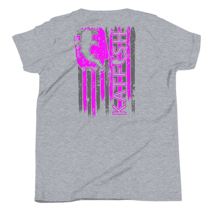 "Patriot Neon Pink" Youth Tee