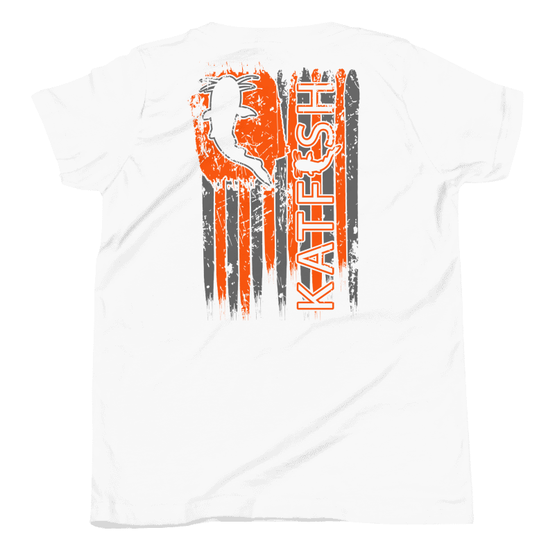 "Patriot Neon Orange" Youth Tee