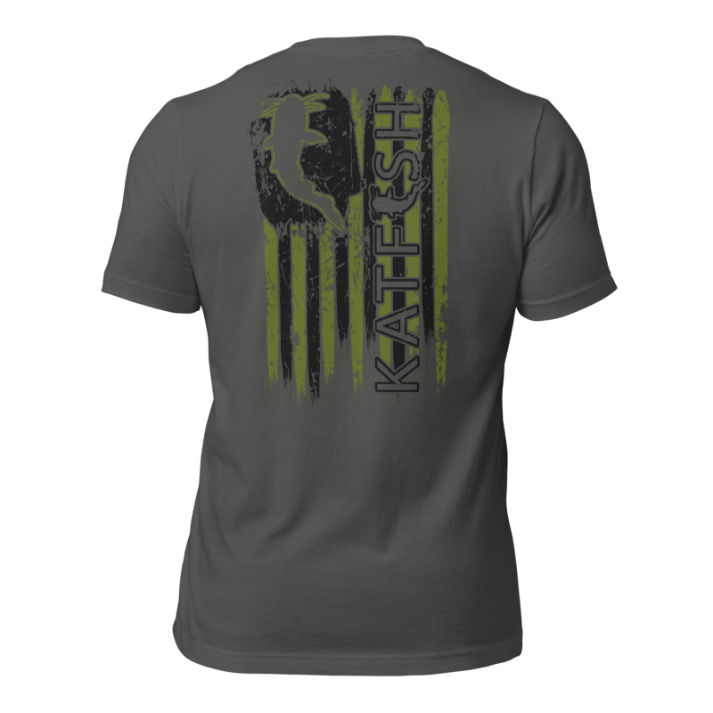 Thrashed FLAG Tee-Shirts (Army)
