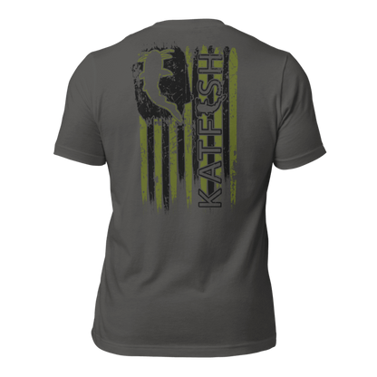 Thrashed FLAG Tee-Shirts (Army)