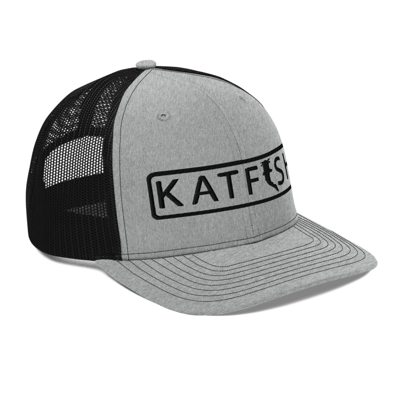 Trimmed KATFISH BLACK (Snapback)