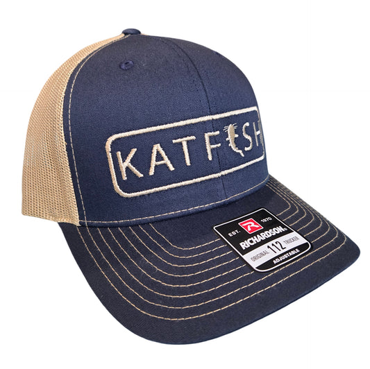 Rectangle Logo (Navy/Khaki) Snapback