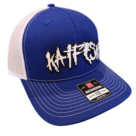 PVC Graffiti WHITE Patch (Royal/White) Snapback