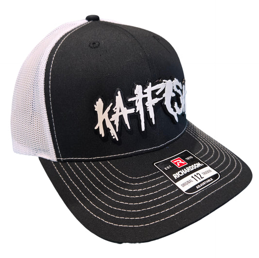 PVC Graffiti WHITE Patch (Black/White) Snapback