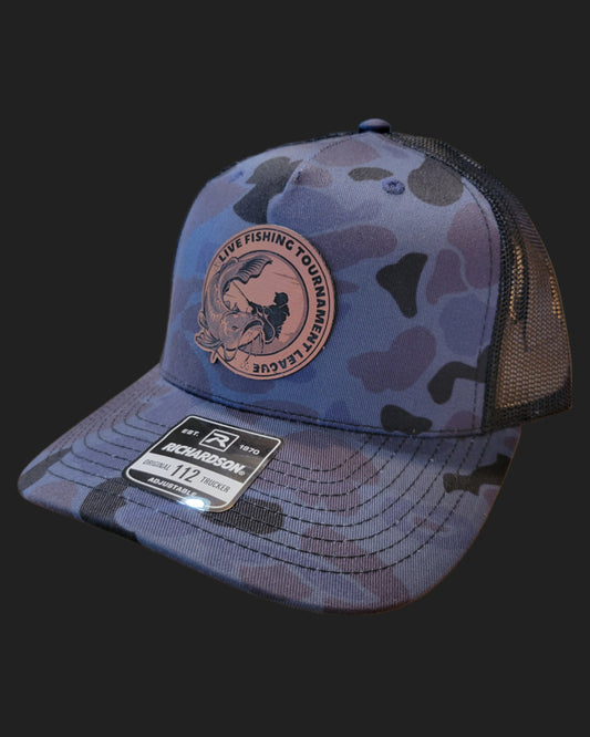 Blue Camo (Live Fishing League) Snapback