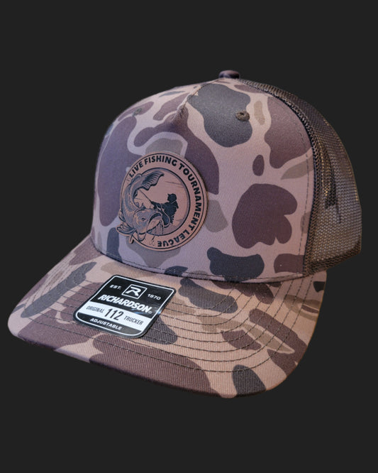 Brown Camo (Live Fishing League) Snapback