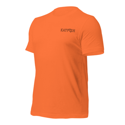 "WISHIN' I WAS CATFISHIN" Tee-Shirts (Black Logo)