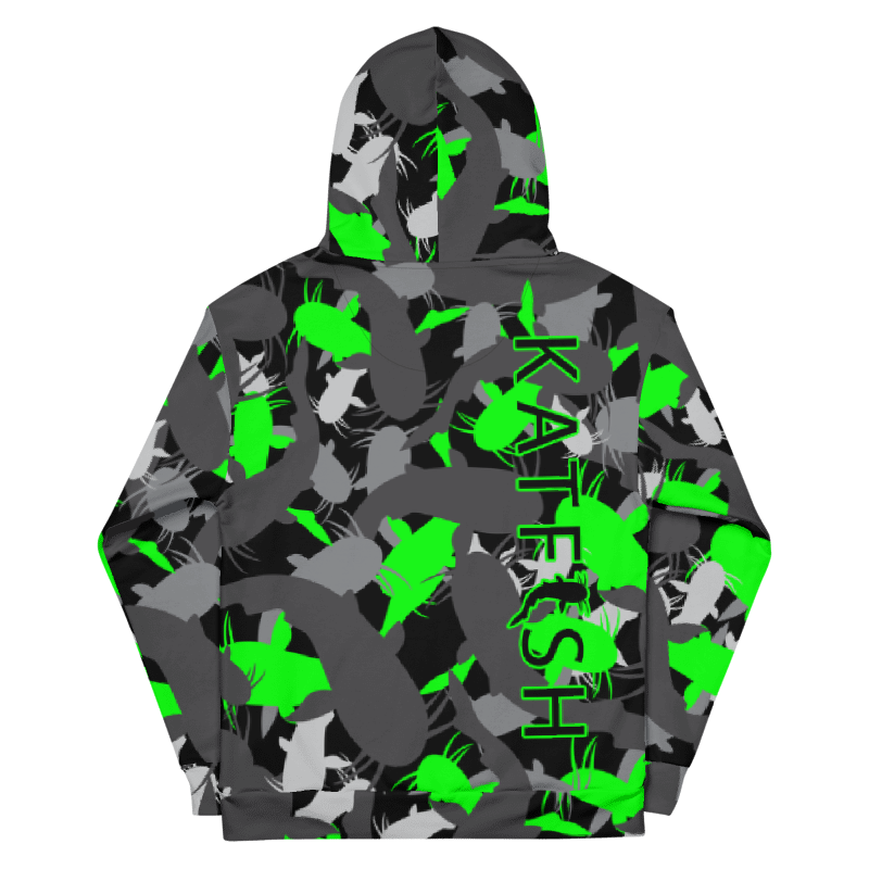 Pre-ORDER NEON GREEN ALL-OVER KAMO Hoodie