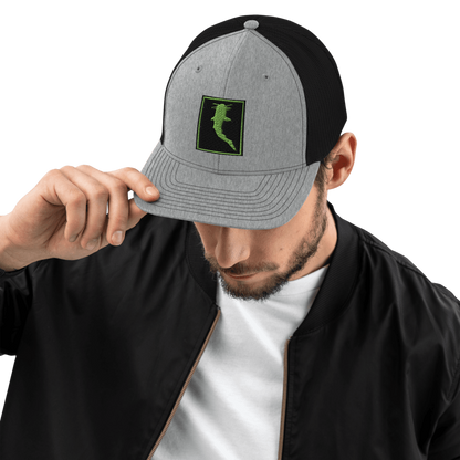 Simple Embroidered BnW (Snapback)