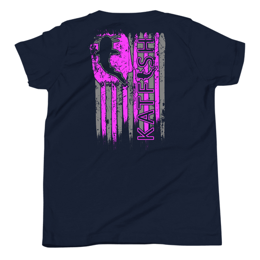 "Patriot Neon Pink" Youth Tee