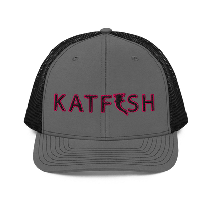 Classic KATFISH Neon Pink Border (Snapback)