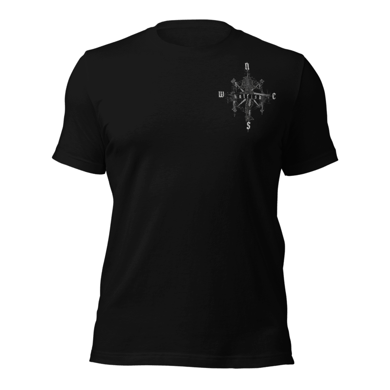 "Skeleton Compass" Tee-Shirts (BnW)