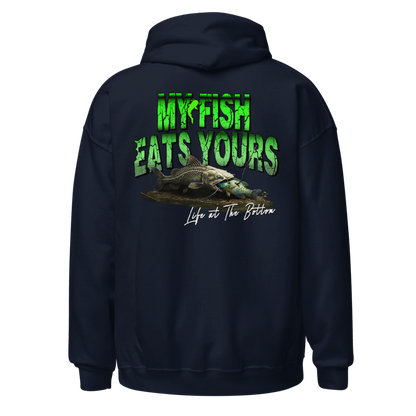 "My Fish Eats Yours" Catfishing Hoodie