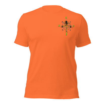 "Skeleton Compass" Tee-Shirts (Neon Green)