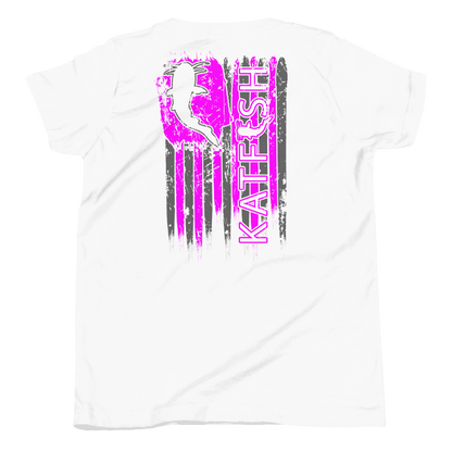 "Patriot Neon Pink" Youth Tee