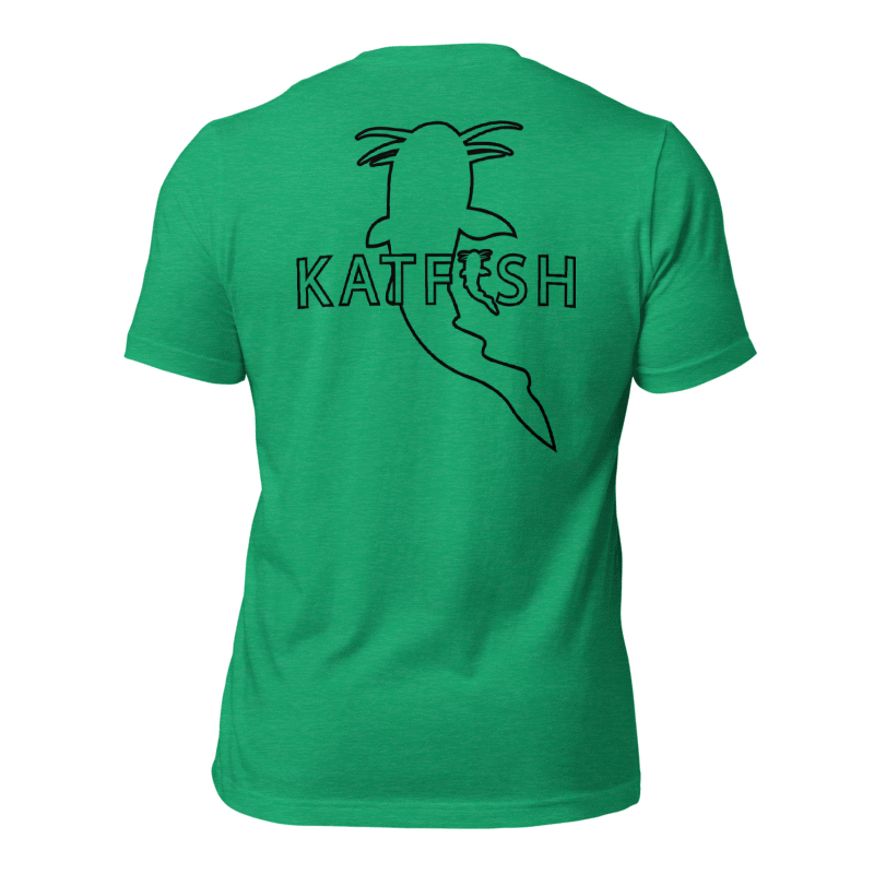 "KATFISH Outline" Tee Shirts (Black Logo)