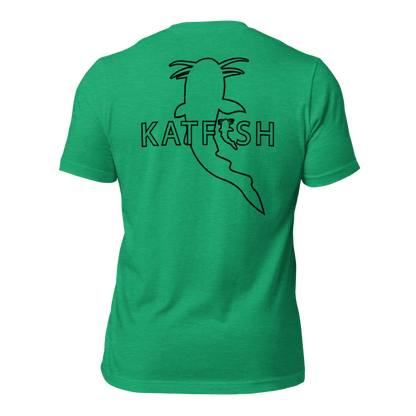 "KATFISH Outline" Tee Shirts (Black Logo)