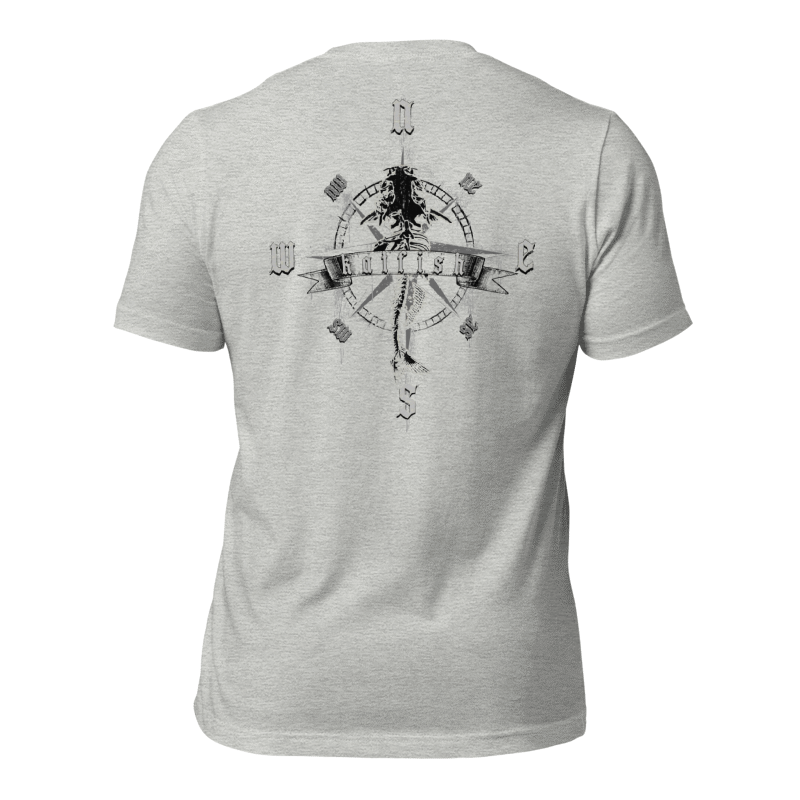 "Skeleton Compass" Tee-Shirts (BnW)